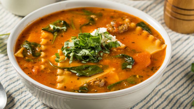 Lasagna Soup